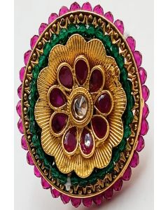 Alloy, Metal And Brass Mix Rings For Karwachauth