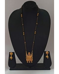 Ethnic Designer Mangalsutra And Earing Set For Wedding