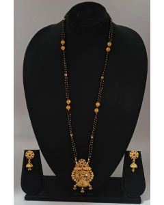 Ethnic Designer Mangalsutra And Earing Set For Wedding