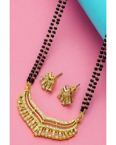 Gold Jewellery Mangalsutra Set For Karwa Chauth