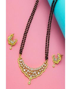 Gold Jewellery Mangalsutra Set For Women