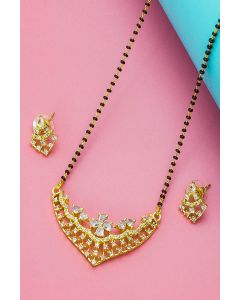 Gold Jewellery Mangalsutra Set For Women