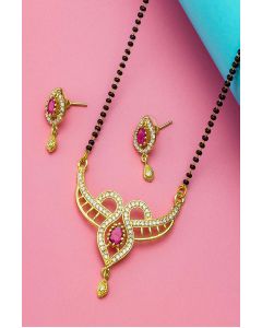 Gold Jewellery Mangalsutra Set For Women
