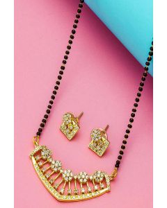 Gold Jewellery Mangalsutra Set For Women