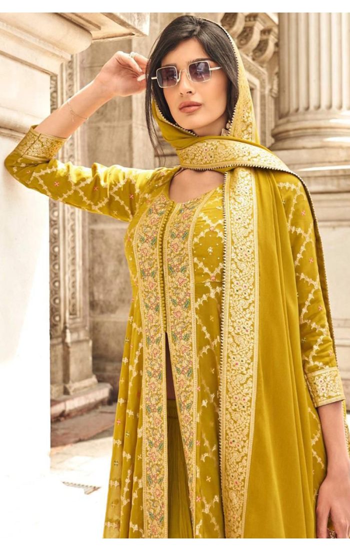 majestic-mustard-roman-silk-palazzo-suit-salv5662